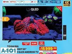 TOSHİBA 55 ULTRA HD SMART LED TV AKILLI TELEVİZYON